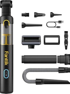 fanttik v8 apex car vaccum black